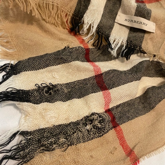 Authentic Burberry Scarf - Picture 4 of 5